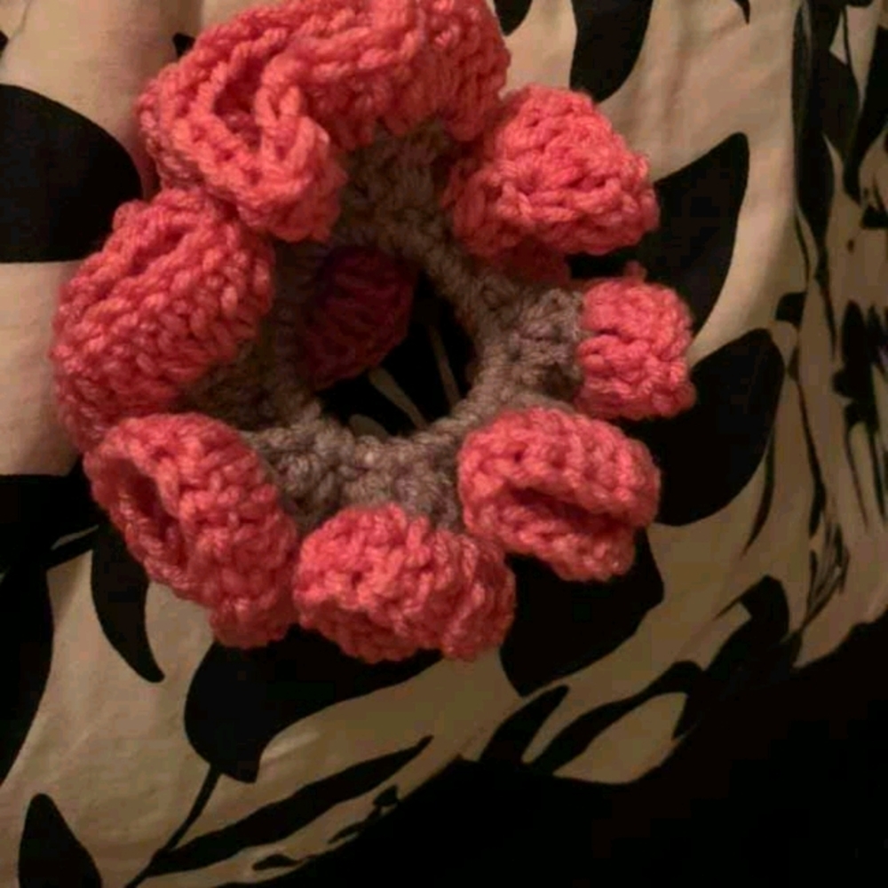Crochet hair  Scrunchies